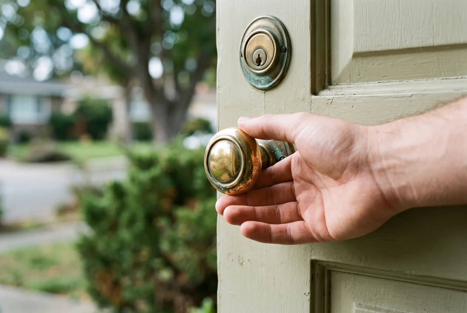 What Is on the Door of a 1952 House Here, and How Much Life It Has Left