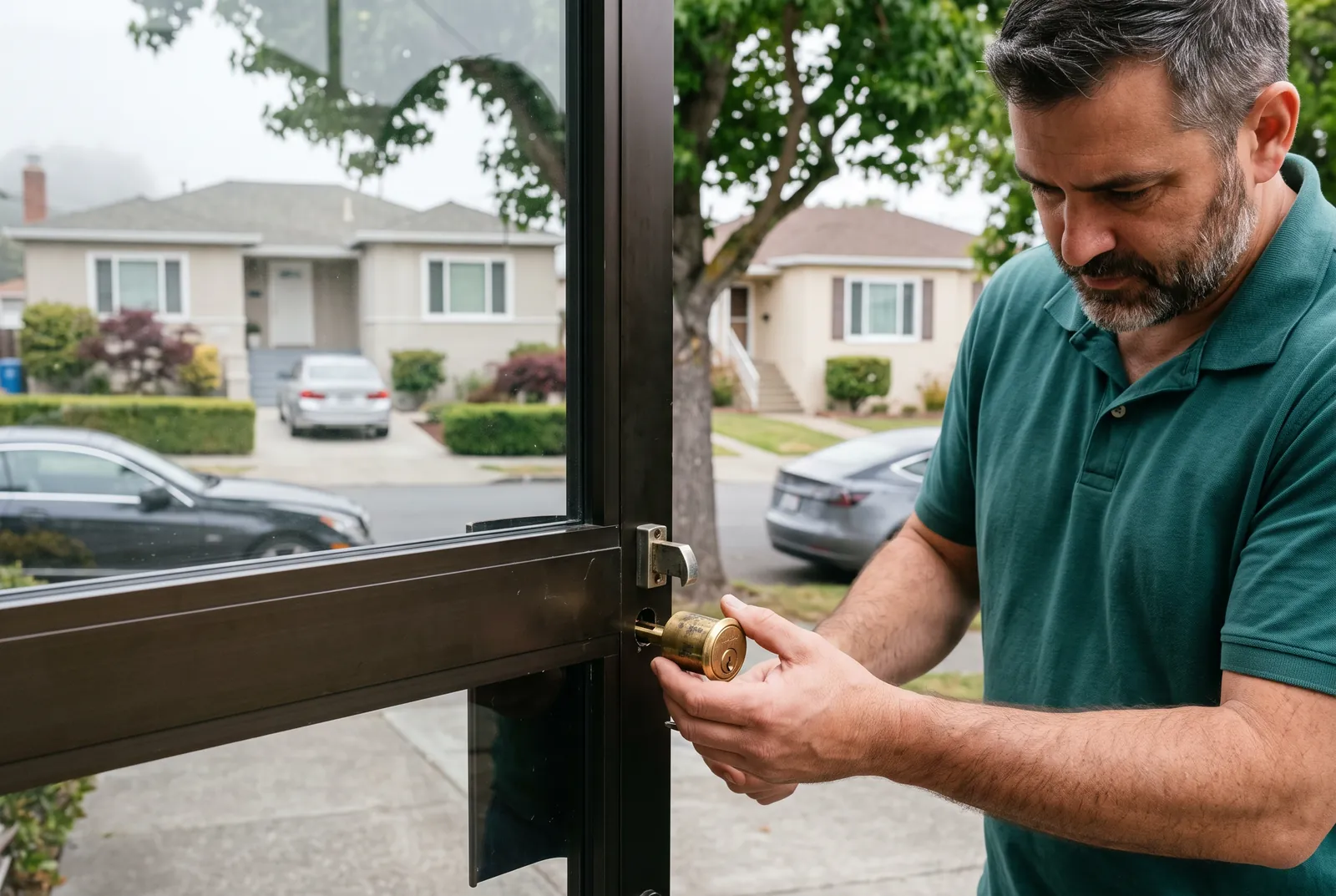 Storefront Door Locks in Daly City by Hageman